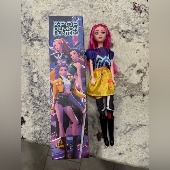Other - K-Pop Demon Hunters Mira Doll with Pink Hair